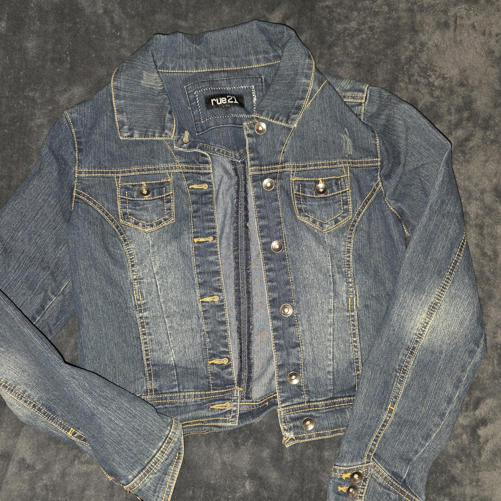 Rue21 Classic Blue Jean Jacket